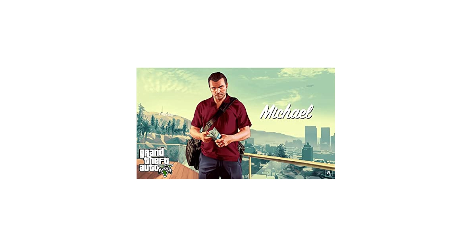 Amazon.co.jp: GTA 5 ポスターゲーム グランド・セフト・オート